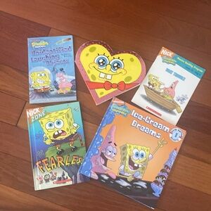 Spongebob Squarepants Books bundle of 5